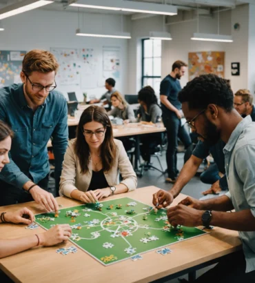 Jeux d’entreprise : renforcer l’esprit d’équipe pour une cohésion surprenante